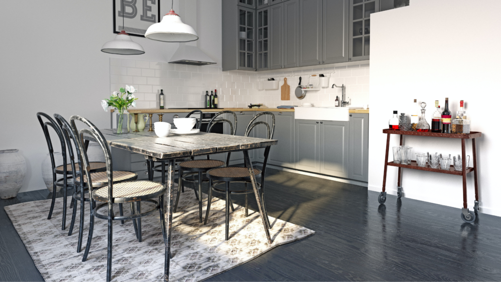 Kitchen rug size, kitchen cross size, how big the rug needs to be to be the myth of the house