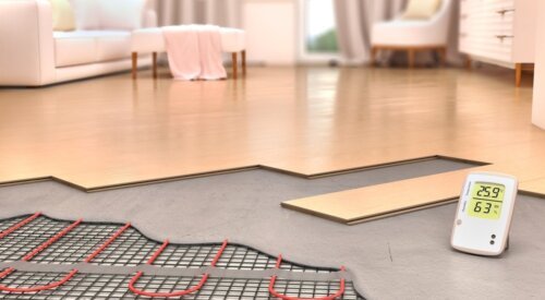 Electric heating, parquet flooring, the legend of the house