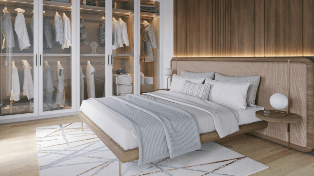 Scandinavian bedroom cabinet, northern bedroom furniture, house legend