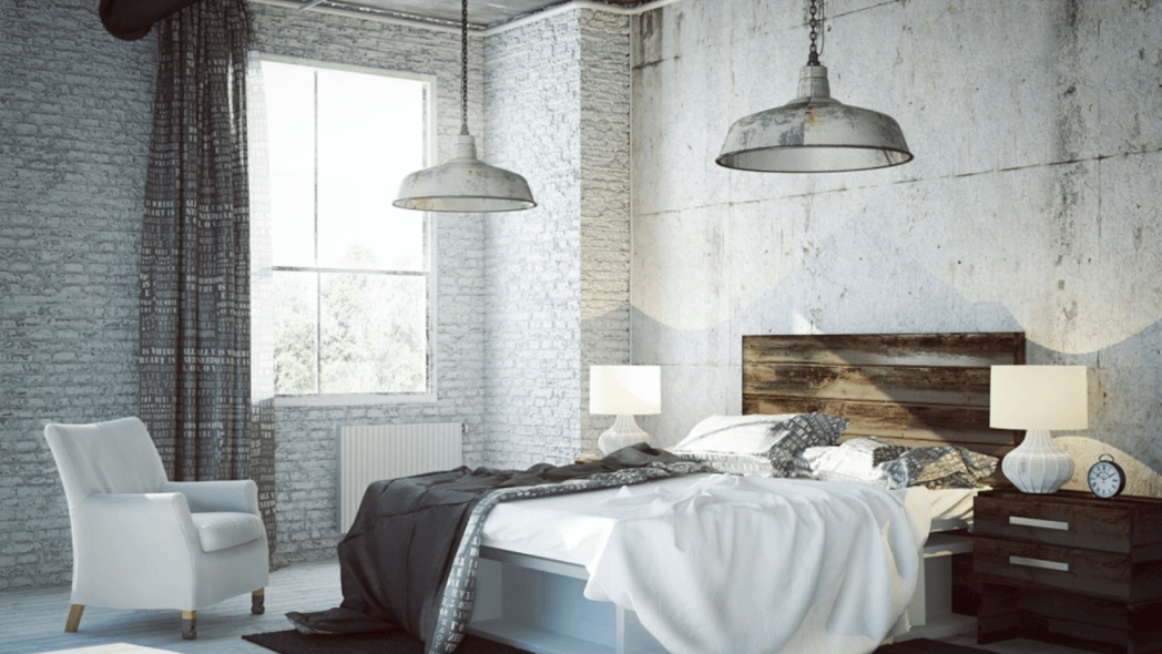 Industrial style bedroom chandelier, light fixture lamp, home legend
