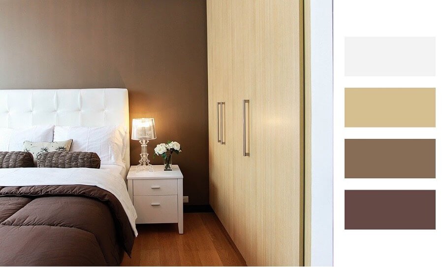 Bedroom Colors Brown Cream Walls The Legend of the House