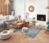 Comfort and warmth in a single space