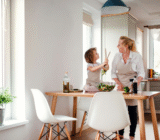 Small and narrow kitchen layout