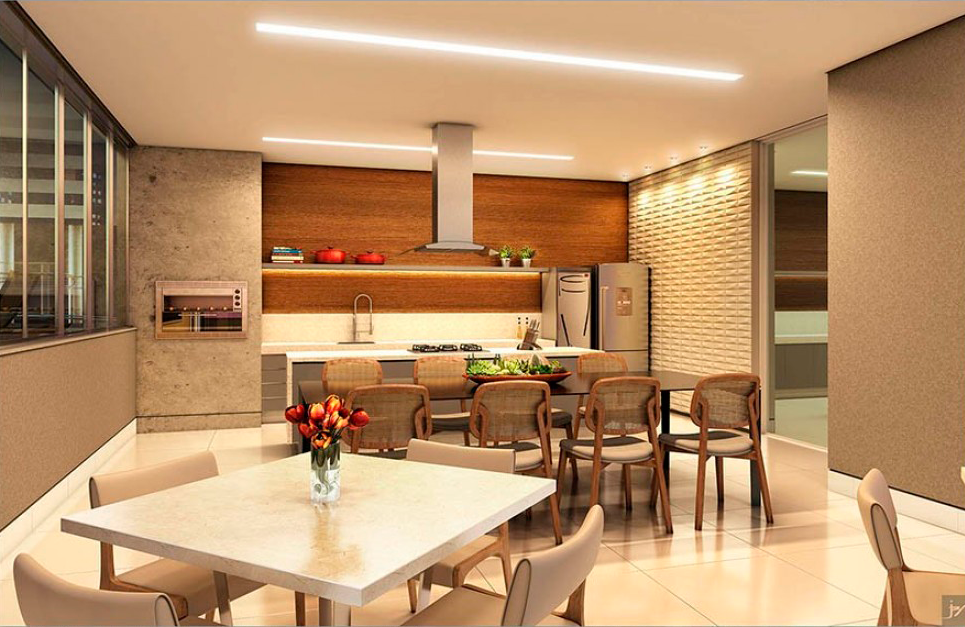 How to create a gourmet space?