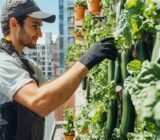 This balcony garden gave me more courgettes than my old garden