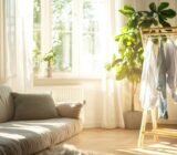 Why do I always hang out the laundry in the living room and never in the bathroom?